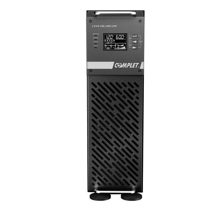 UPS COMPLET online Signal 2KT120M UPS-1-092 rack 3U/torre 120V doble conversión onda senoidal 2000VA/2000W LCD 8 NEMA 5-15R