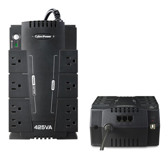 UPS Standby CyberPower CP425SLG 425VA/255W indicador LED 8 NEMA 5-15R (4 c/protección batería) 120V Energy Star