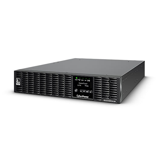 UPS Smart App Online CyberPower OL2200RTXL2U LCD 2200VA/ 1800W 100-125 Vca 6x NEMA 5-20R 1x NEMA L5-20R conector de pared NEMA 5-20P