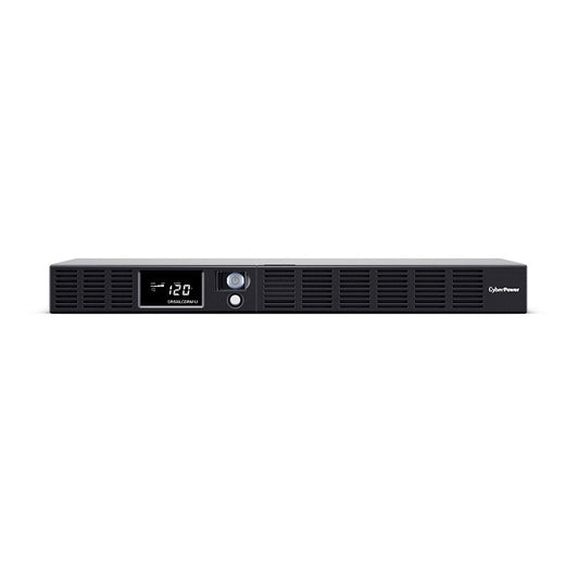 UPS Smart App LCD CyberPower OR500LCDRM1UA 500VA/ 300W rack 1U 6 NEMA 5-15R (4 c/protección bat.) 1x USB Tipo B Green Power