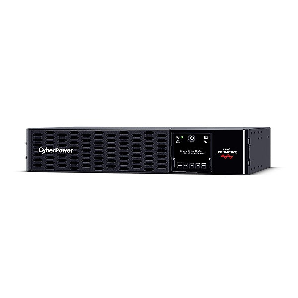 UPS Smart App CyberPower PR1500RT2U onda senoidal pura 1500VA/ 1500W LCD 120V rack/ torre 8x NEMA 5-15R baterías Hot Swap