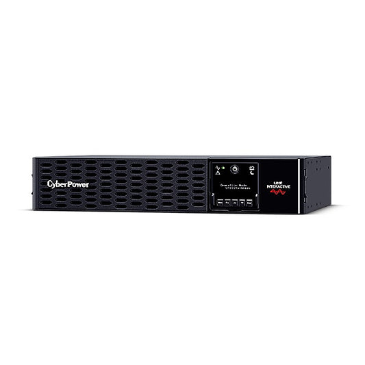 UPS Smart App CyberPower PR1500RT2U onda senoidal pura 1500VA/ 1500W LCD 120V rack/ torre 8x NEMA 5-15R baterías Hot Swap