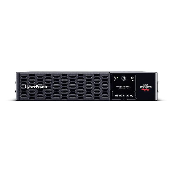 UPS Smart App CyberPower PR3000RT2U onda senoidal pura 3000VA/ 3000W LCD AVR 120V rack/ torre 8x NEMA 5-20R 1x NEMA L5-30R conector entrada NEMA L5-30P