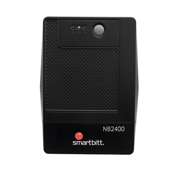 UPS interactivo Smartbitt SBNB2400 2400VA/1200W 120V torre 8 NEMA 5-15R (4 con con respaldo batería) puerto USB tipo B