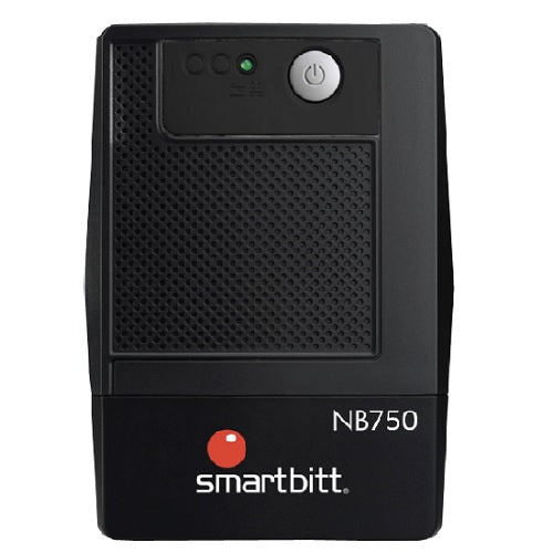 UPS interactivo Smartbitt SBNB750 750VA/375W 120V torre 6 NEMA 5-15R con respaldo batería regulación y supresor picos