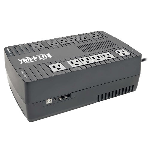 UPS interactivo TrippLite AVR750U 750VA/450W 12 contactos NEMA 5-15R (6 con protección batería) 120V 50Hz/60Hz puerto USB