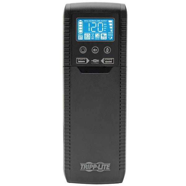 UPS interactivo TrippLite ECO1300LCD 1300VA/720W AVR 10 NEMA 5-15R (5 c/protección batería) 50Hz/60Hz Serie ECO Energy Star V2.0