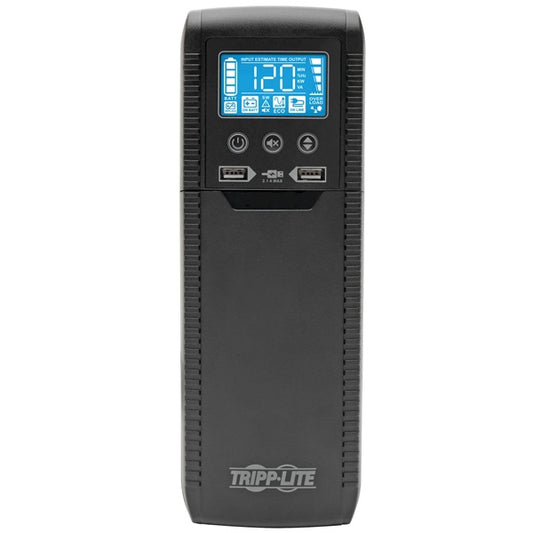 UPS interactivo TrippLite ECO1300LCD 1300VA/720W AVR 10 NEMA 5-15R (5 c/protección batería) 50Hz/60Hz Serie ECO Energy Star V2.0
