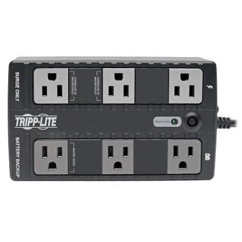 UPS Standby TrippLite ECO350UPS 350VA/ 210W 120V monofásico 6 NEMA 5-15R (3 c/ protección batería) 1x USB Energy Star