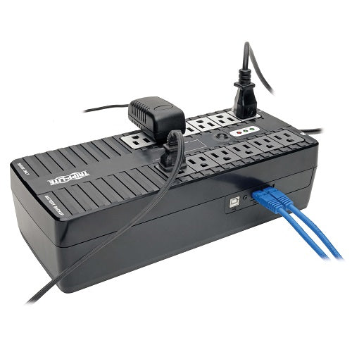 UPS Standby TrippLite ECO750UPS 750VA/ 450W 120V monofásico 12 NEMA 5-15R (6 c/protección batería) 1x USB Energy Star