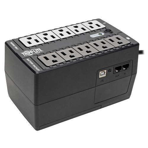 UPS Standby TrippLite INTERNET600U 600VA/ 325W monofásico 10 NEMA 5-15R (5 con protección batería) 1 puerto USB