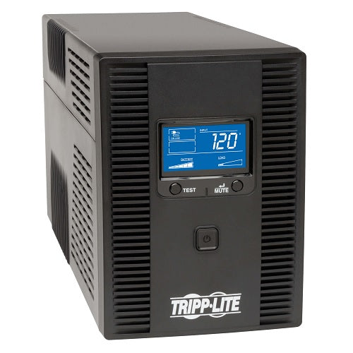 UPS SmartPro TrippLite SMART1500LCDT Onda Sinusoidal 1.5kVA/ 900W AVR torre LCD 10 NEMA5-15R (5 c/proteccion batería) USB 120V