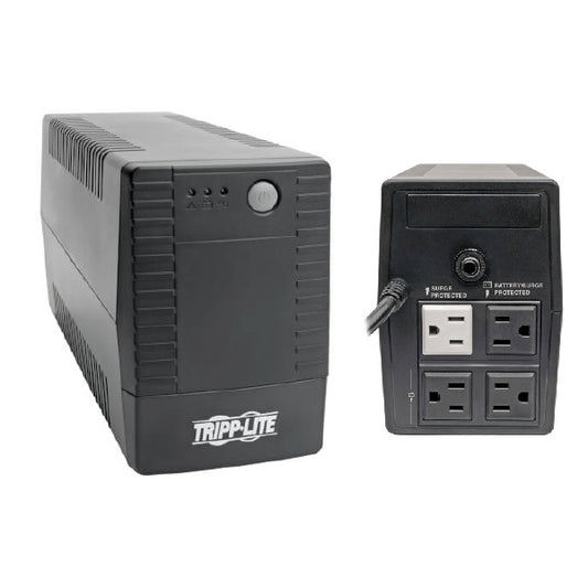 UPS interactivo TrippLite VS450T 450VA/240W 120V AVR torre 120V 4 NEMA 5-15R (3 con respaldo batería) 50Hz/60Hz