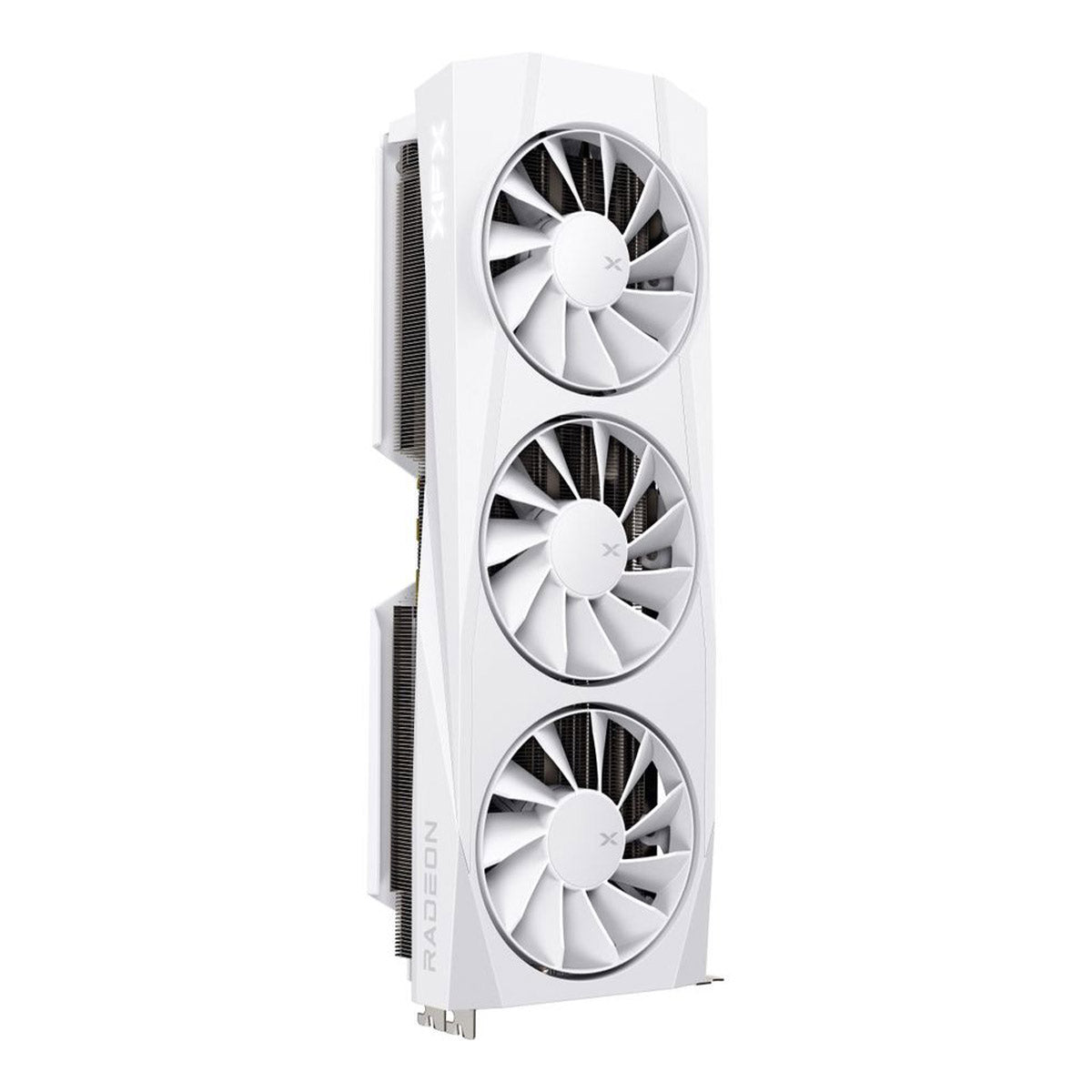 TARJETA DE VIDEO XFX (RX-97TQICKW9) QUICKSILVER RX9070XT,16GB GDDR6, 2400MHZ,3*DP,HDMI,BLANCA.TECH