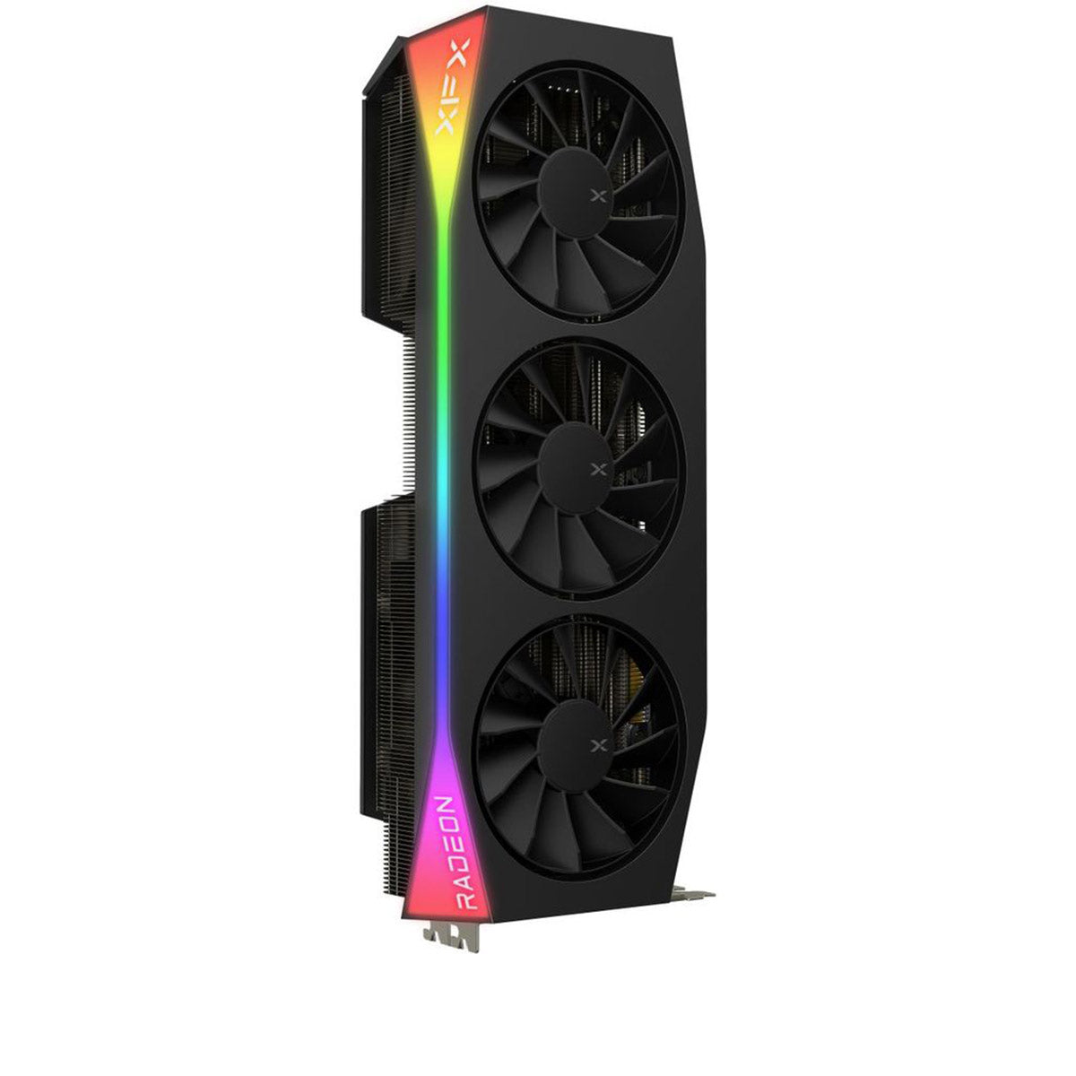 TARJETA DE VIDEO XFX (RX-97TRGBBB9) MERCURY RADEON RX 9070XT,16GB GDDR6,2570MHZ,3*DP,HDMI.TECH