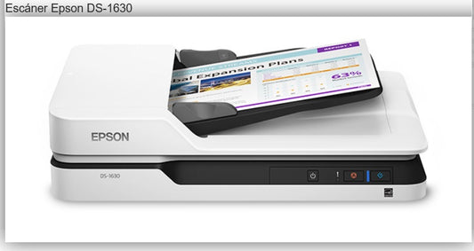 Escáner Epson Workforce DS-1630 (1200 x 1200 DPI)Scanner Dúplex Color USB