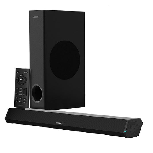 Barra de Audio Acteck Dynamic Trim BS670 con Subwoofer Bluetooth 5.0 RCA Optical USB HDMI ARC