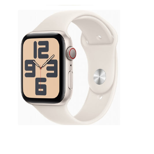 Apple Smart Watch SE 44mm procesador S8 pantalla retina OLED correa M/L Bluetooth color Starlight