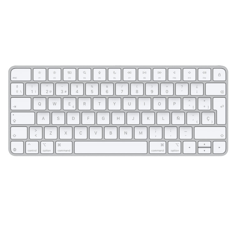 Teclado Apple Magic Keyboard USB-C /Bluetooth Blanco Español