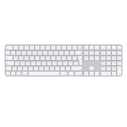Teclado Apple Magic Keyboard Touch USB/Bluetooth Blanco Español