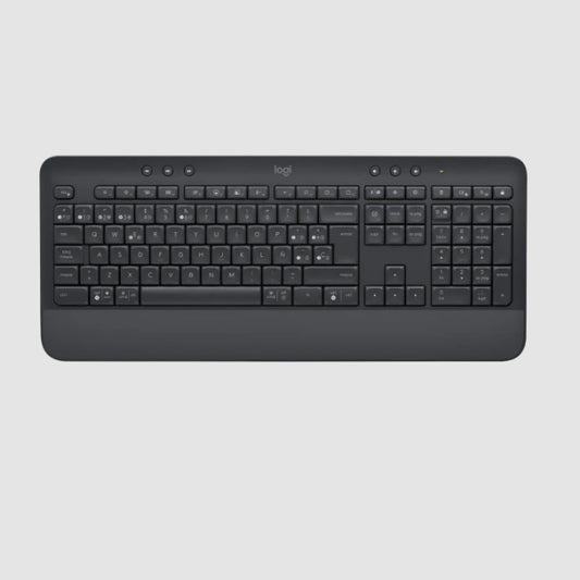 Teclado Logitech K650 Signature inalambrico USB negro