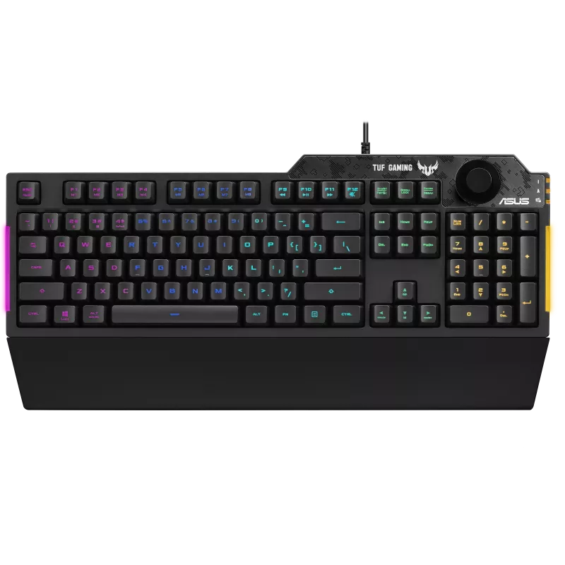 Teclado Asus ROG M601 Falchion inalambrico switch RGB NX Brown mecanico recargable negro ingles Aura Sync