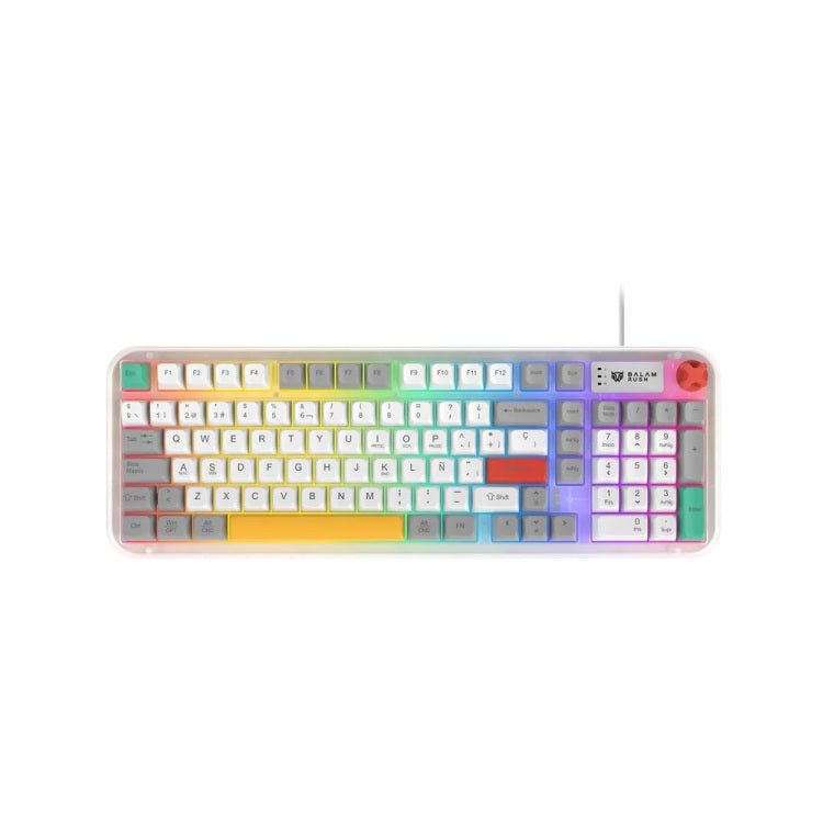 Teclado Gamer Balam Rush Warstrike Frost KG500F Alambrico RGB