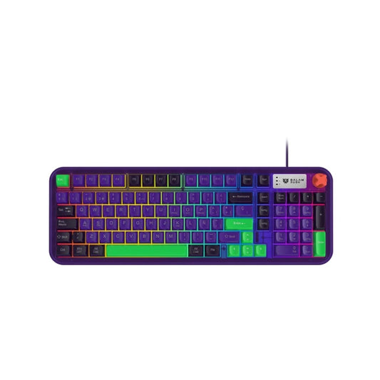 Teclado Gamer Balam Rush Warstrike Eva KG500E Alambrico RGB