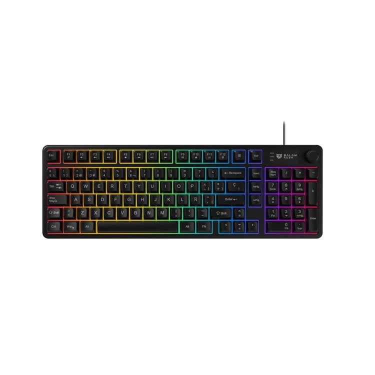 Teclado Gamer Balam Rush Balrak Pro KG490 Alambrico RGB
