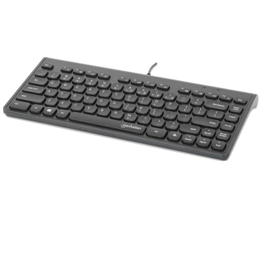 Teclado Manhattan alambrico mini 12 teclas multimedia