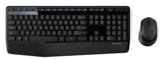Kit Tecldo y Mouse Logitech MK345 Inalambrico negro