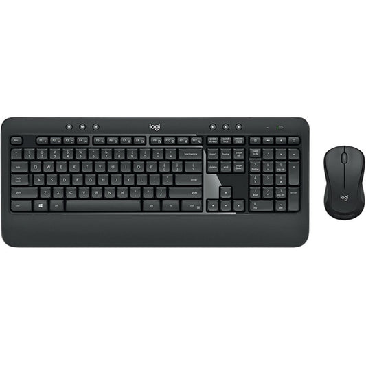 Kit Teclado y Mouse Logitech MK540 Logitech Unifying DPI 1000 Inalámbrico Compatible con Windows y Chrome Baterias AA