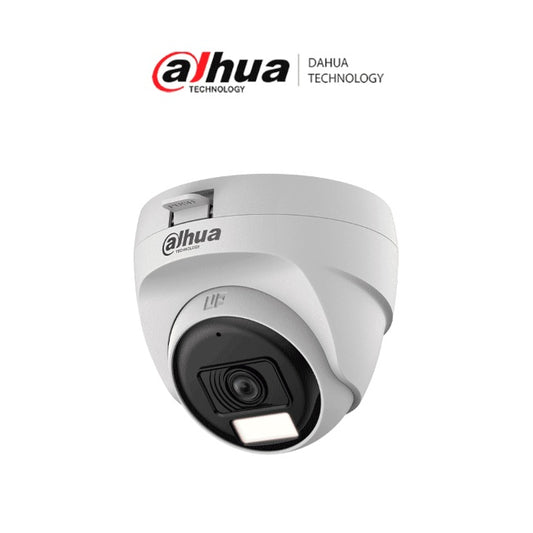 Camara Dahua Domo HAC-T1A21N-U-IL-A 2 Mpx Cooper/ Lente de 2.8 mm Apertura Hasta 100°/ Iluminacion Dual Inteligente Hasta 25Mts con IR & 20Mts Luz Calida/