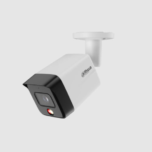 Camara Dahua DH-IPC-HFW1839TC-A-IL IP Bullet 4k Full Color+ Iluminador Dual Inteligente 8 Megapixeles/ Dual Light/ Lente de 2.8 mm/ 110 Grados de Apertura/ Microfono Integrado/ H.265/ IR de 30 Mts