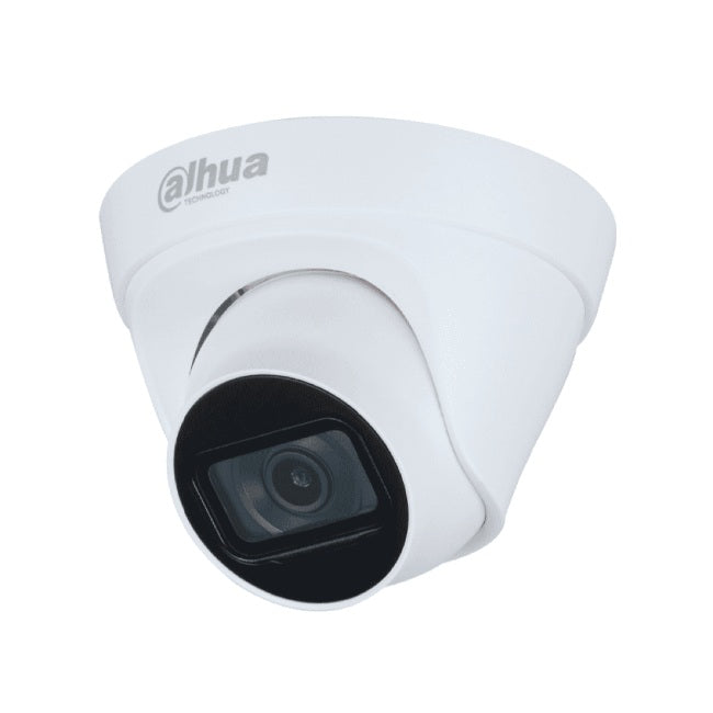 Camara Dahua DH-IPC-HDW1230T1P-A-0280B-S6 IP domo 2 mpx lente 2.8 mm IR 30 m metalica 102 gds ranura microsd wisense PoE IP67