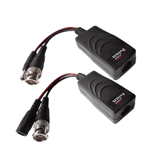 Transceptores Dahua PFM802 pasivos 4 mpx para video y energia distancia de hasta 150 m voltaje de entrada 12 15V DC cableado por RJ 45