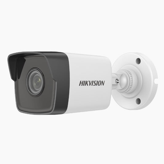 CAMARA HIKVISION IP BULLET 4 MPX LENTE 2.8MM IR 30MTS METALICA-PLASTICO EXTERIOR DS-2CD1043G0-I WDR 120 DB/ HIK-CONNECT P2P / H.265+ /POE