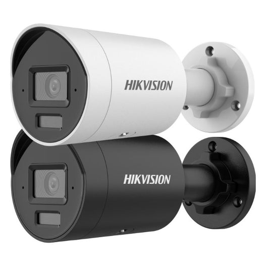 Camara Hikvision DS-2CD2083G2-LI2U Bala IP 8 Megapixeles 4K Lente 2.8mm / 40mts Ir Exterior Ip67 Wdr / Poe/ Micro SD 40 mts luz blanca