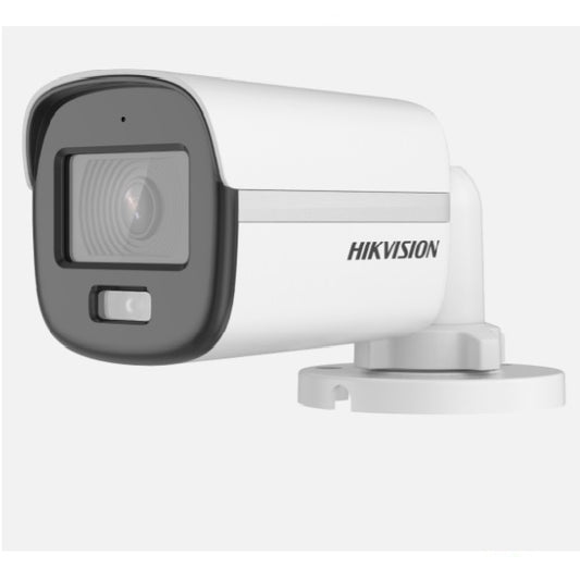 CAMARA HIKVISION BULLET TURBOHD 3K 5 MEGAPIXELES LENTE 2.8 MM MICROFONO INTEGRADO IMAGEN A COLOR 24-7- LUZ BLANCA 20M- EXT IP 67