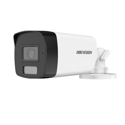 Camara Hikvision Bala Turbo 3K Lente 2.8 mm Ir 40mts Exterior Metalica DS-2CE17K0T-LFS Microfono Interconstruido