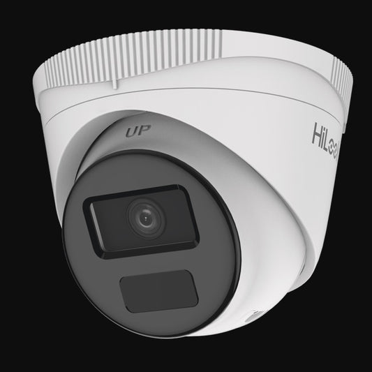 Camara Hilook by Hikvision IP Domo 2 Megapixeles Lente 2.8mm IR 20 Metros Metal-Plastico Exterior IPC-T221H-C