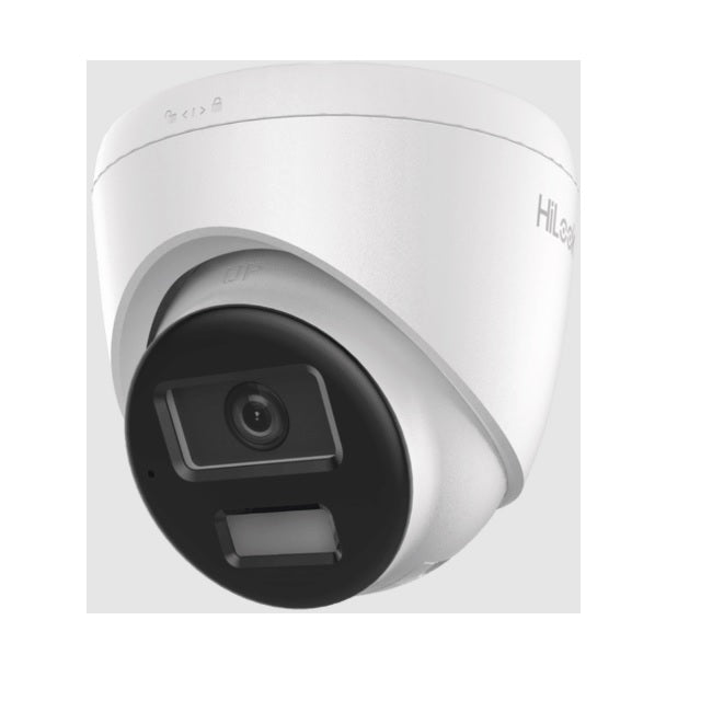 Camara Hilook by Hikvision IP Domo 4 Megapixeles Lente 2.8mm IR 20 Metros Metal-Plastico Exterior Microfono integrado IPC-T240HA-LUC