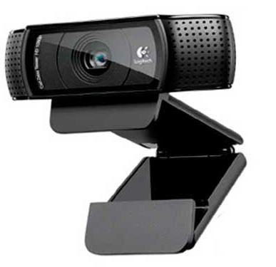 Camara Web Logitech C920 con microfono HD PRO Full HD 1920x1080 Pixeles USB 2.0 Negro