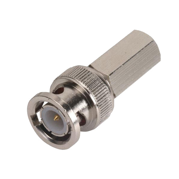 Conectores Saxxon PSUBR10RG59 Bolsa de 10 conectores BNC macho de enroscar para cable siames