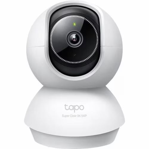 Cámara vigilancia Wi-Fi TP-Link Tapo C230 3K 5MP (2880×1620 px) pan/tilt detección de movimiento audio bidireccional sensor Starlight CMOS