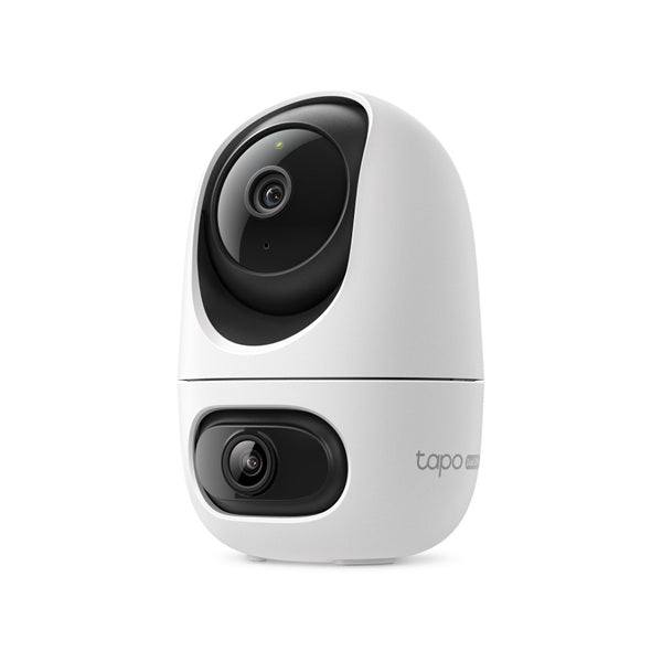 Cámara vigilancia Wi-Fi TP-Link Tapo C245D 2K 3MP doble lente pan/tilt 360 interior detección movimiento audio 2-vías IR nocturno hasta 40m
