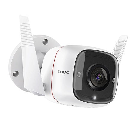 Cámara vigilancia Wi-Fi TP-Link Tapo C310 3MP IP66 exterior opción cableado ethernet audio 2 vías IR hasta 30m