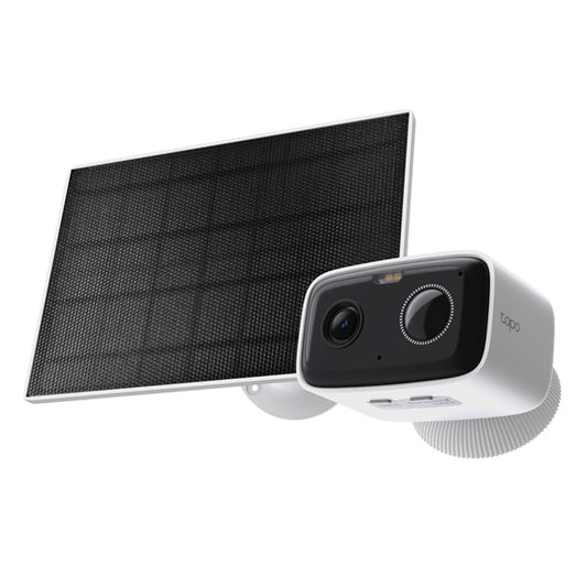 Cámara vigilancia Wi-Fi TP-Link Tapo C400 KIT con panel solar cámara 1080P 2MP IP65 exterior con batería recargable visión nocturna a color