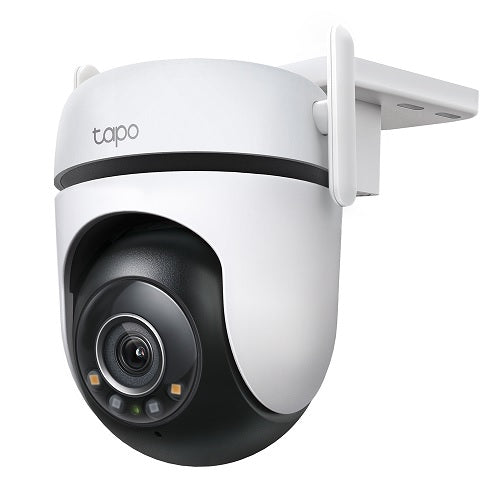 Cámara vigilancia Wi-Fi TP-Link Tapo C520WS 2K 4MP IP66 pan/tilt 360 exterior detección movimiento audio 2-vías visión nocturna color Starlight