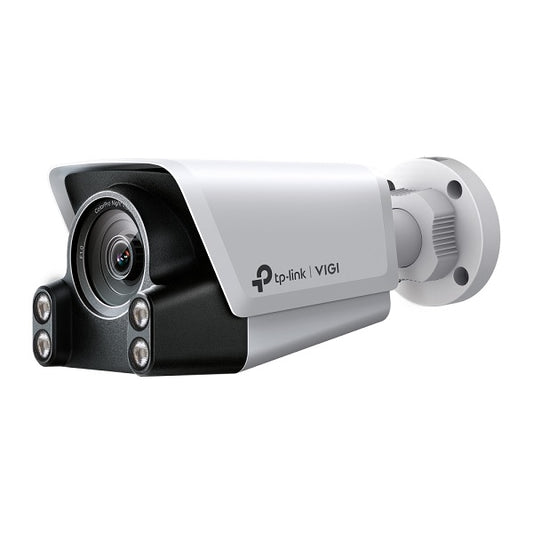 Cámara IP Bullet TP-Link VIGI C340S 4mm 4MP Color Pro exterior IP67 WDR Real H.265+ PoE ONVIF clasificación personas y vehículos microSD